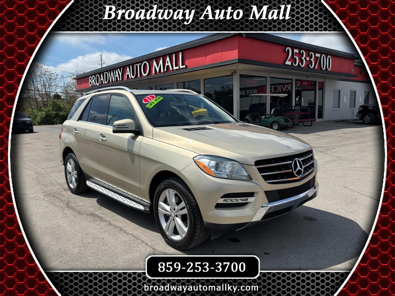 2013 Mercedes-Benz M-Class 4MATIC 4dr ML 350