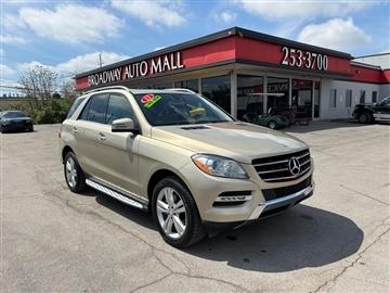2013 Mercedes-Benz M-Class 4MATIC 4dr ML 350