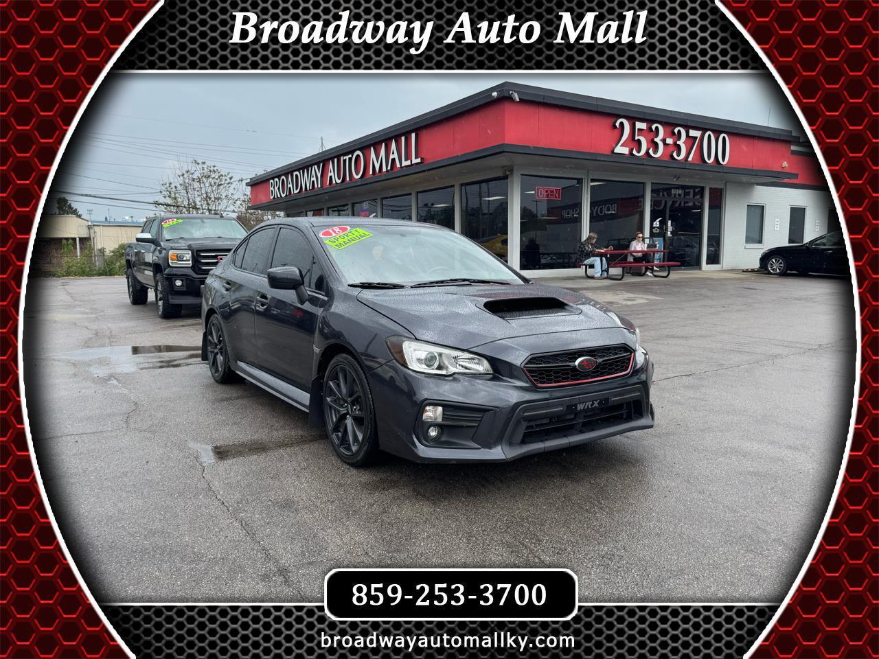 Subaru WRX Premium Manual 2018