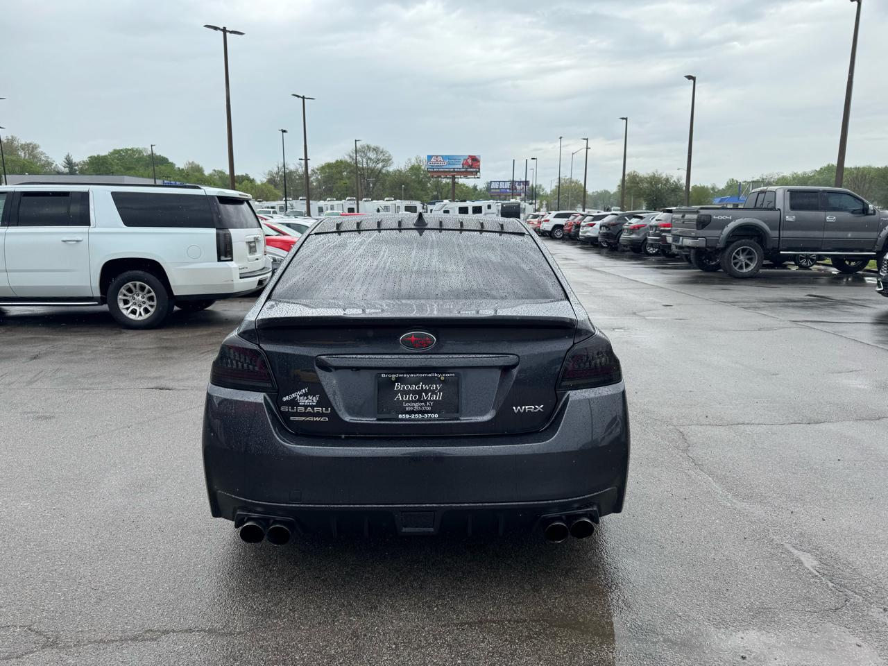 Subaru WRX Premium Manual 2018