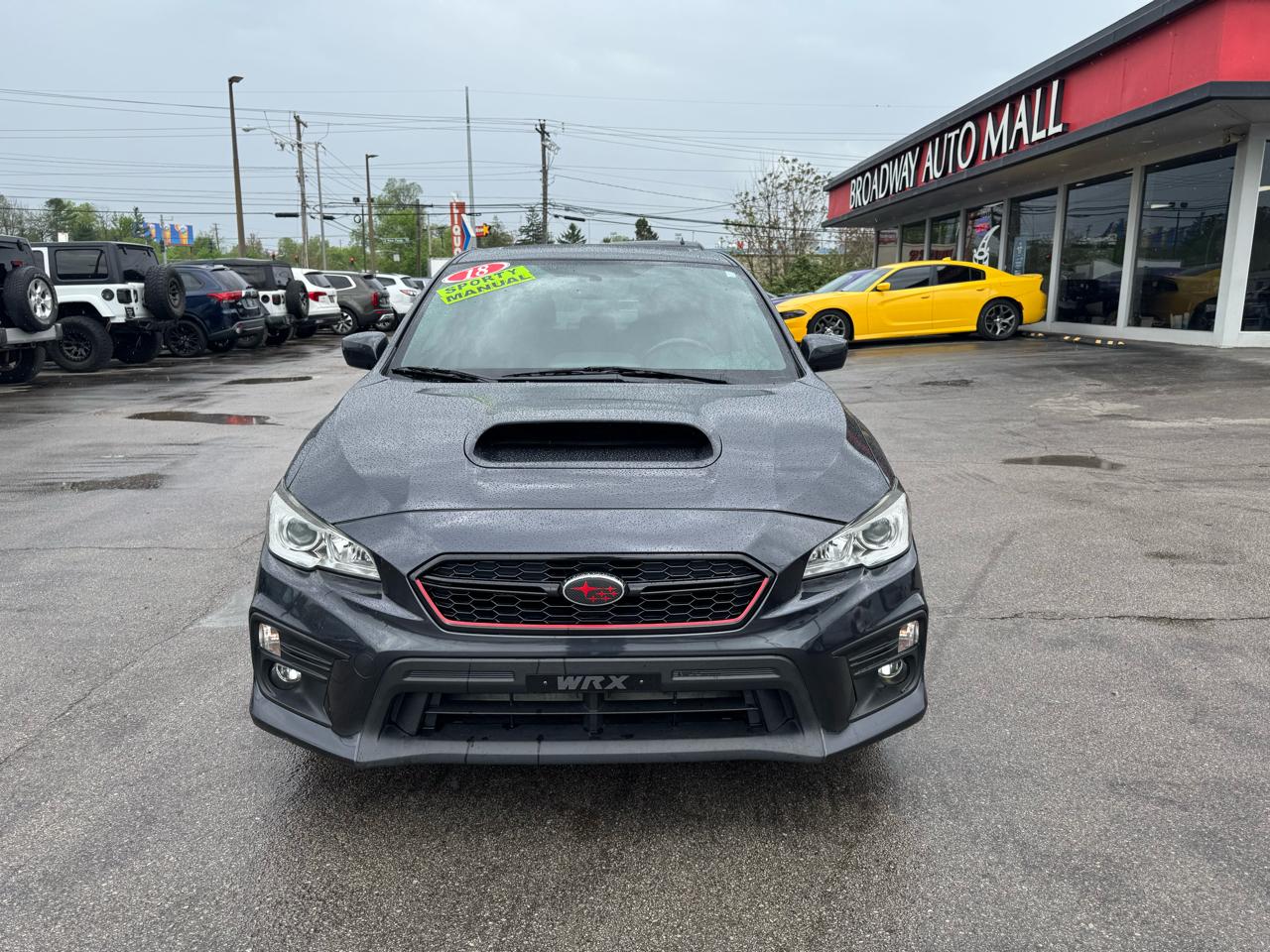 Subaru WRX Premium Manual 2018