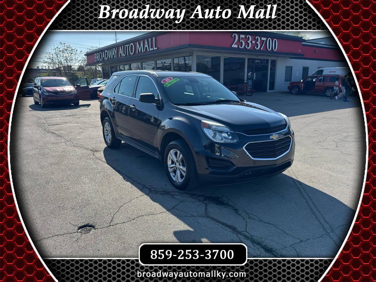 Chevrolet Equinox AWD 4dr LS 2016