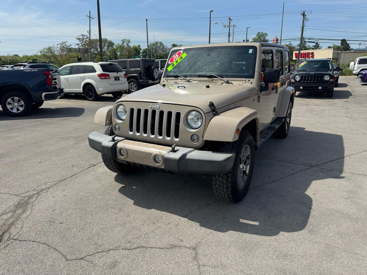 Jeep Wrangler Unlimited 4WD 4dr Sahara 2016