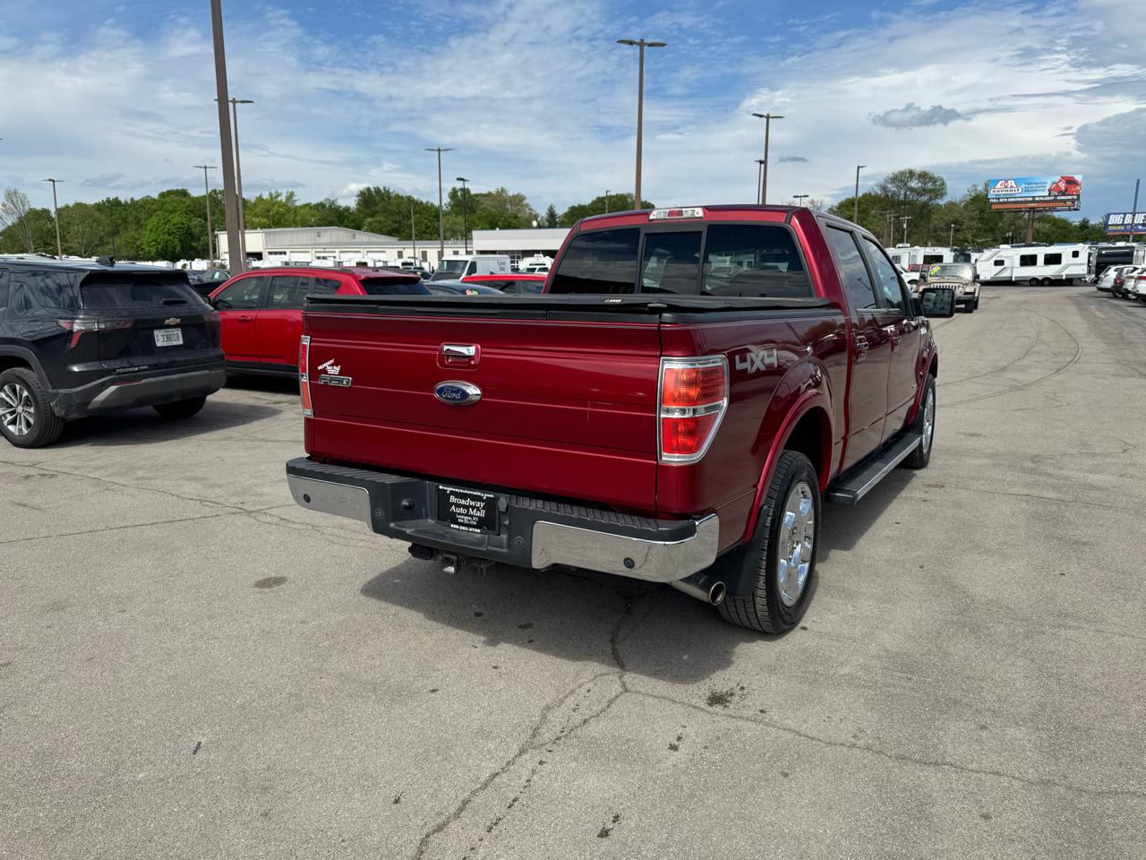 Ford F-150 4WD SuperCrew 145" Lariat 2013