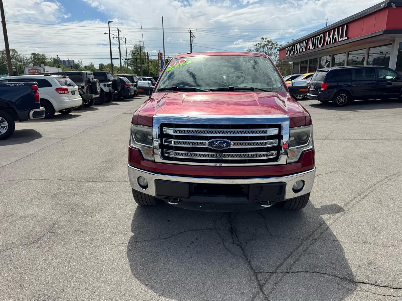 Ford F-150 4WD SuperCrew 145" Lariat 2013
