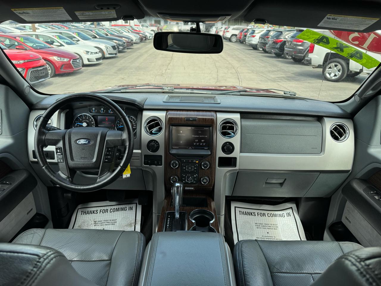 Ford F-150 4WD SuperCrew 145" Lariat 2013