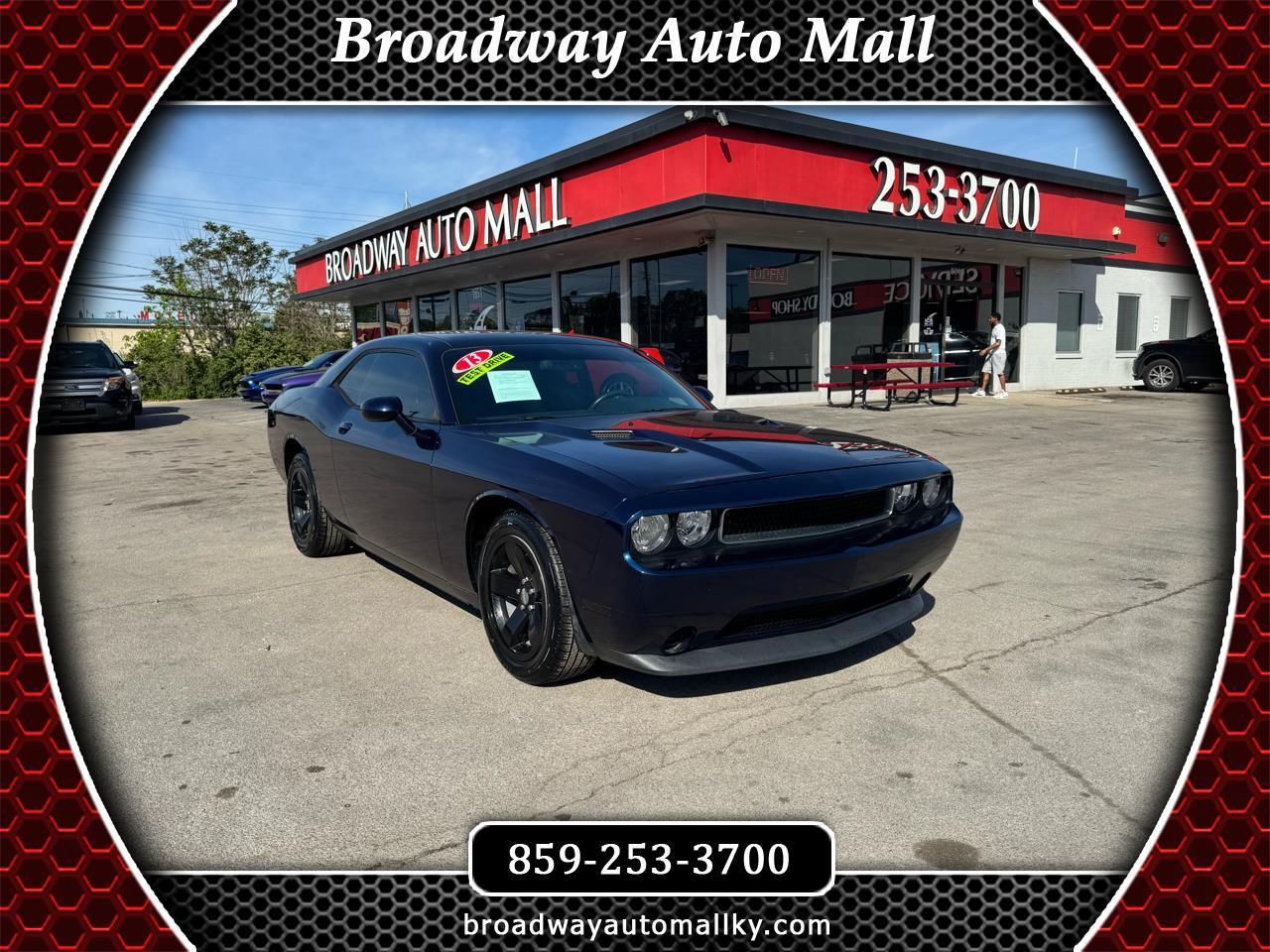 Dodge Challenger 2dr Cpe SXT 2013