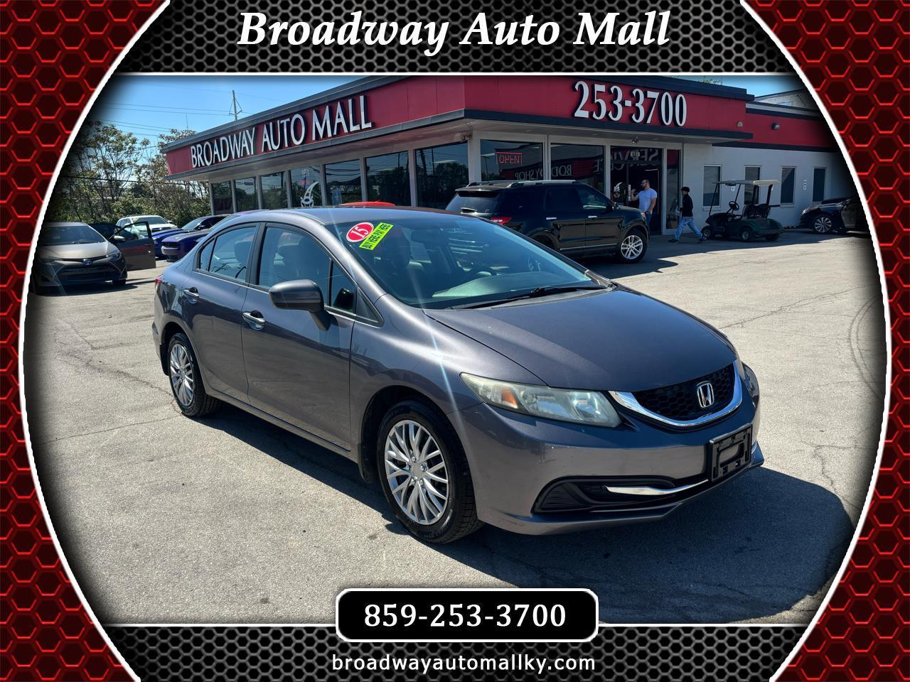 Honda Civic Sedan 4dr CVT LX 2015