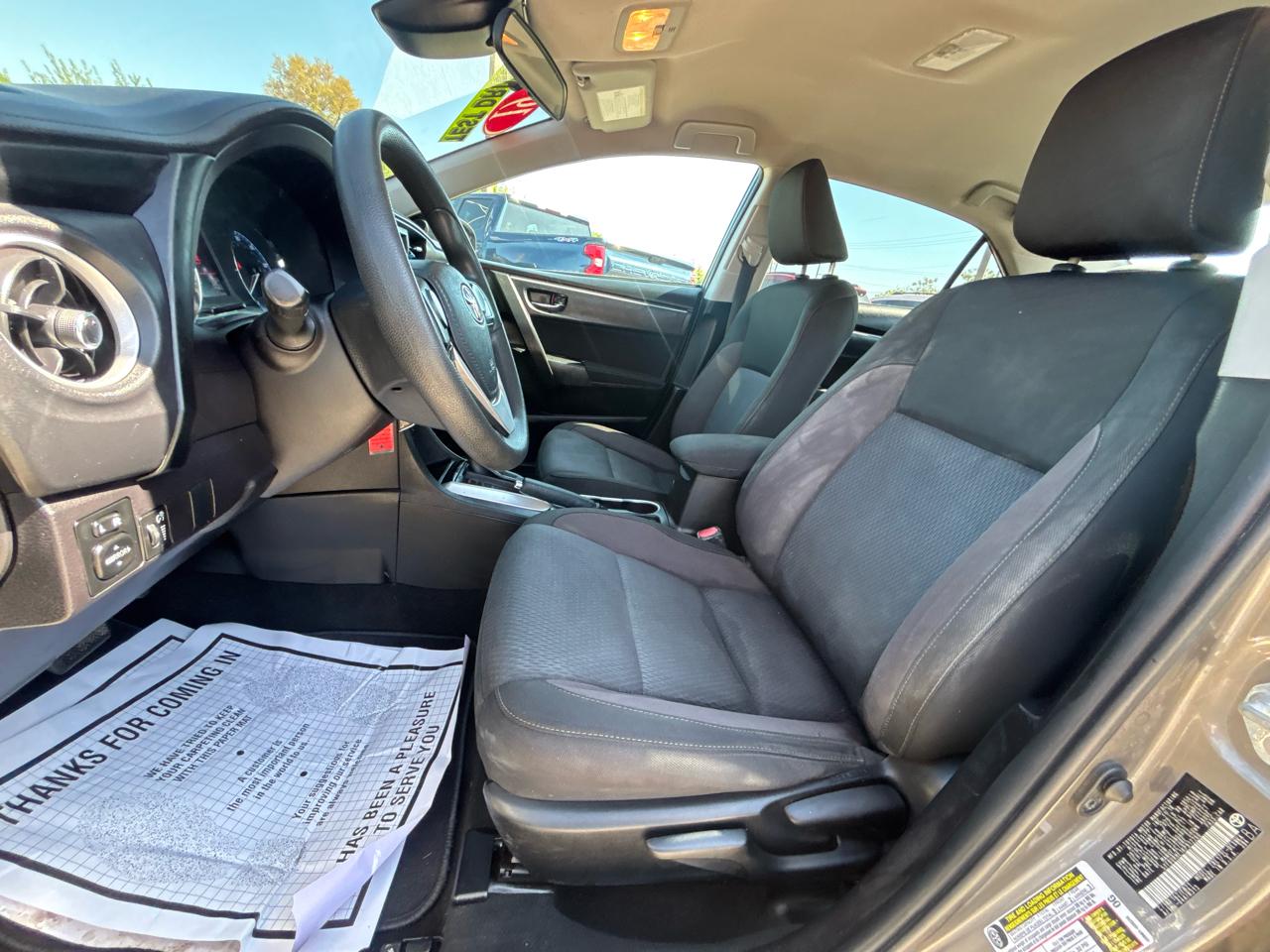 Toyota Corolla 4dr Sdn Auto L (Natl) 2019