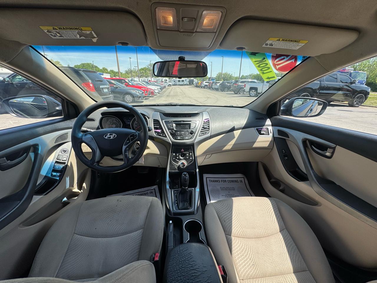 Hyundai Elantra 4dr Sdn Auto SE (Ulsan Plant) 2016