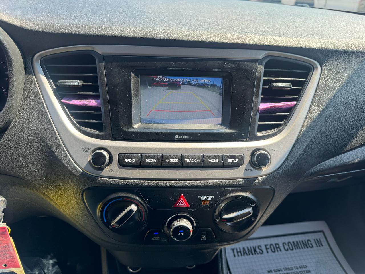 Hyundai Accent SE Sedan Manual 2018