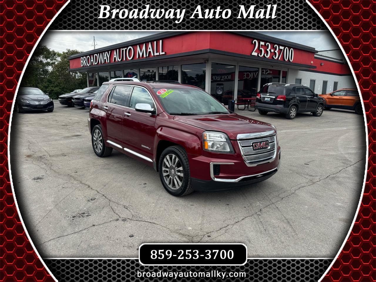 GMC Terrain AWD 4dr Denali 2016