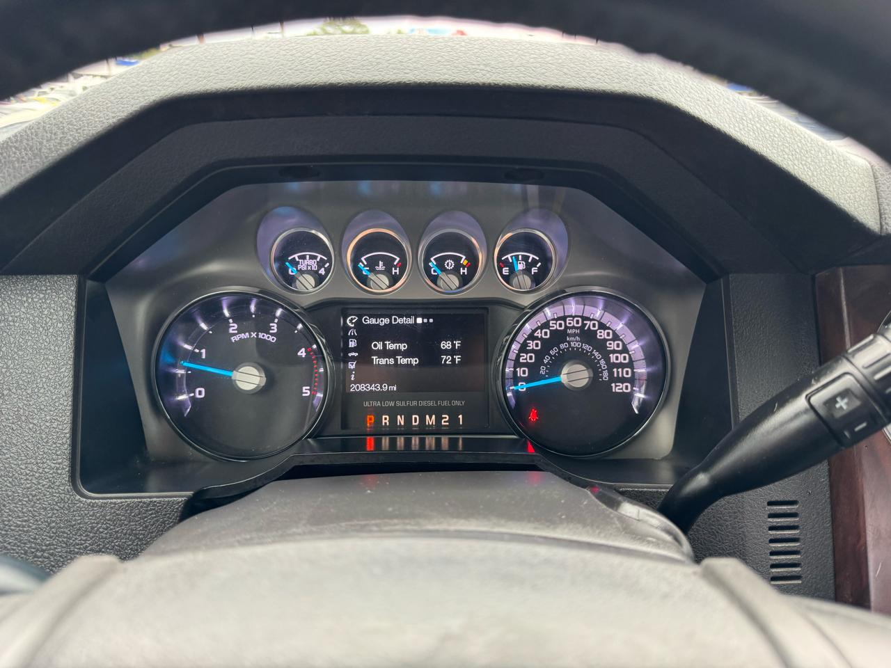 Ford Super Duty F-250 SRW 4WD Crew Cab 156" Lariat 2013