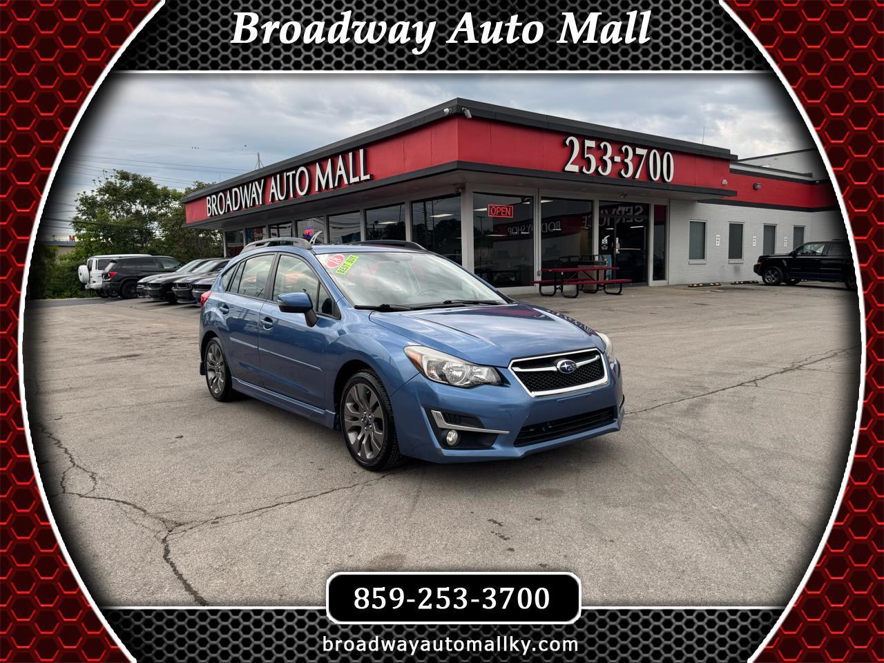 Subaru Impreza Wagon 5dr CVT 2.0i Sport Premium 2016