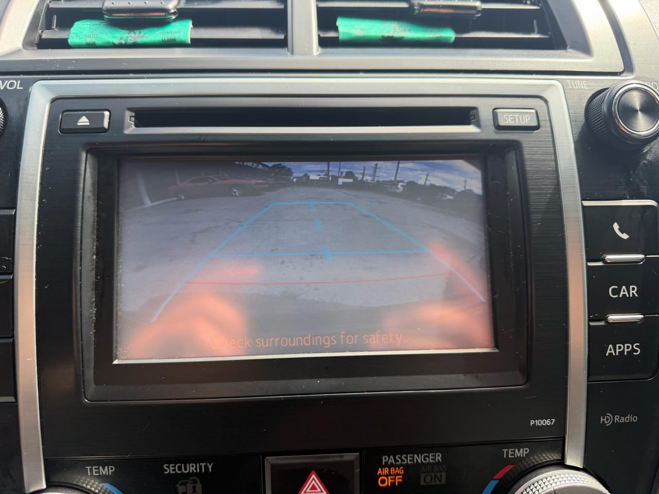 Toyota Camry 4dr Sdn I4 Auto XLE (Natl) 2012