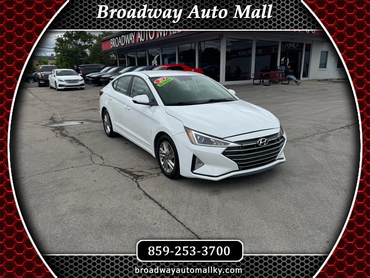 Hyundai Elantra SEL IVT 2020