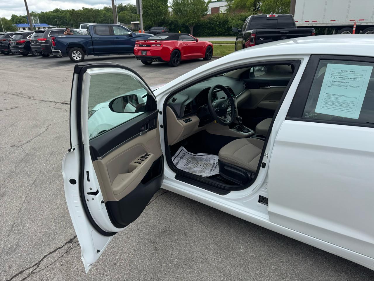 Hyundai Elantra SEL IVT 2020