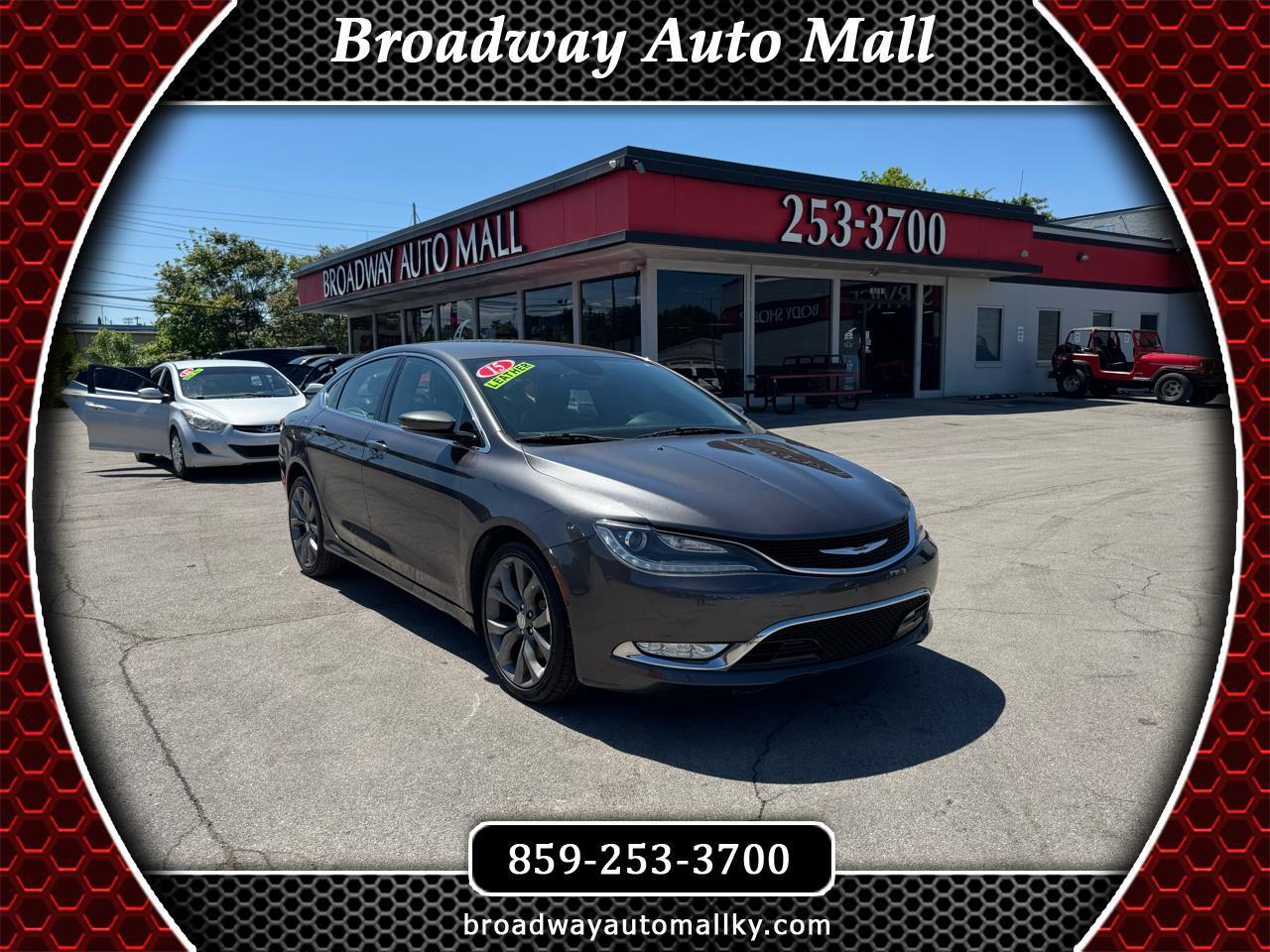 Chrysler 200 4dr Sdn C FWD 2015