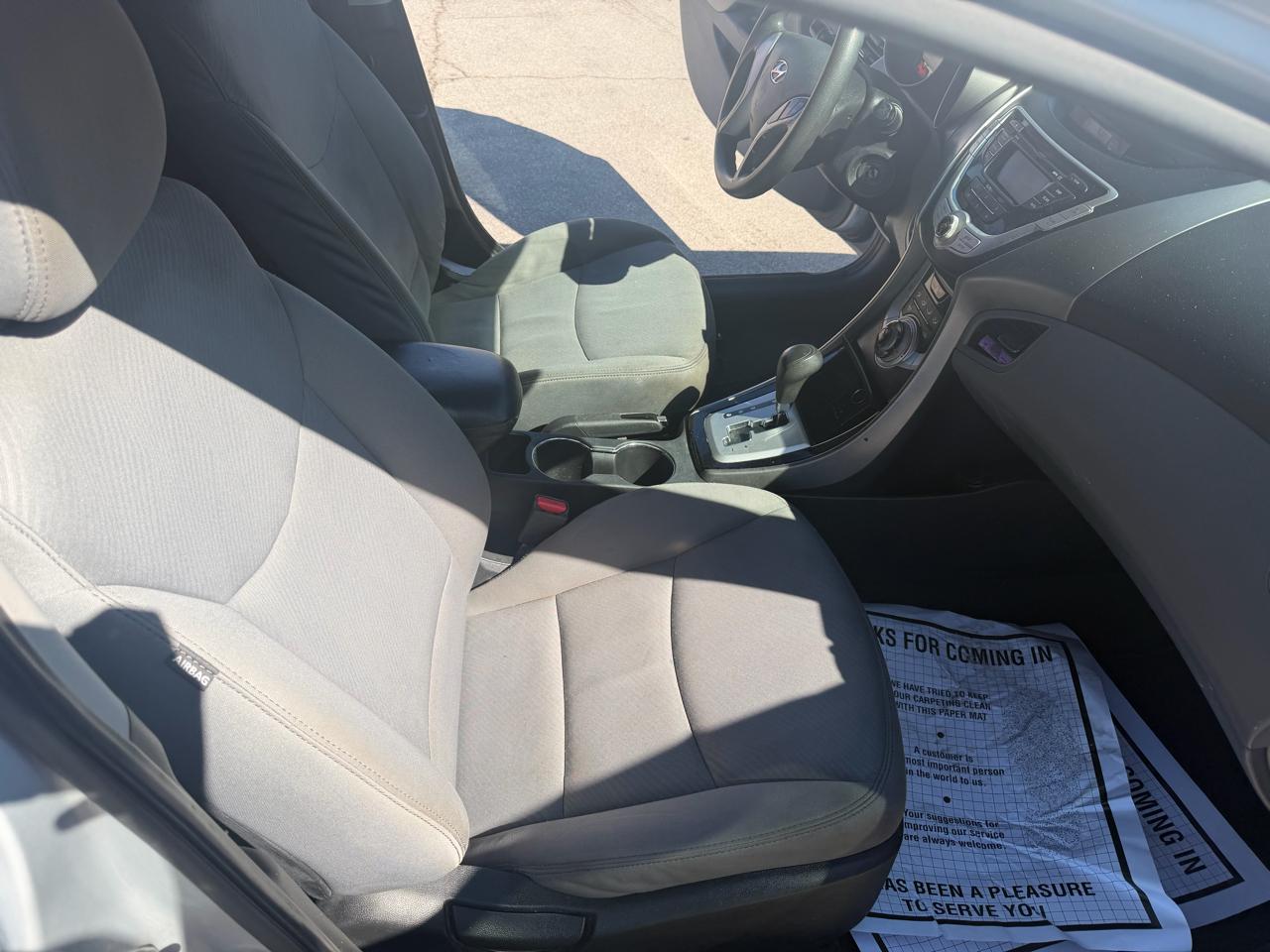 Hyundai Elantra 4dr Sdn Auto GLS (Alabama Plant) 2012