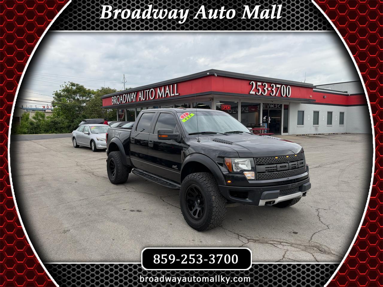 2012 Ford F-150 Raptor SuperCrew 4WD