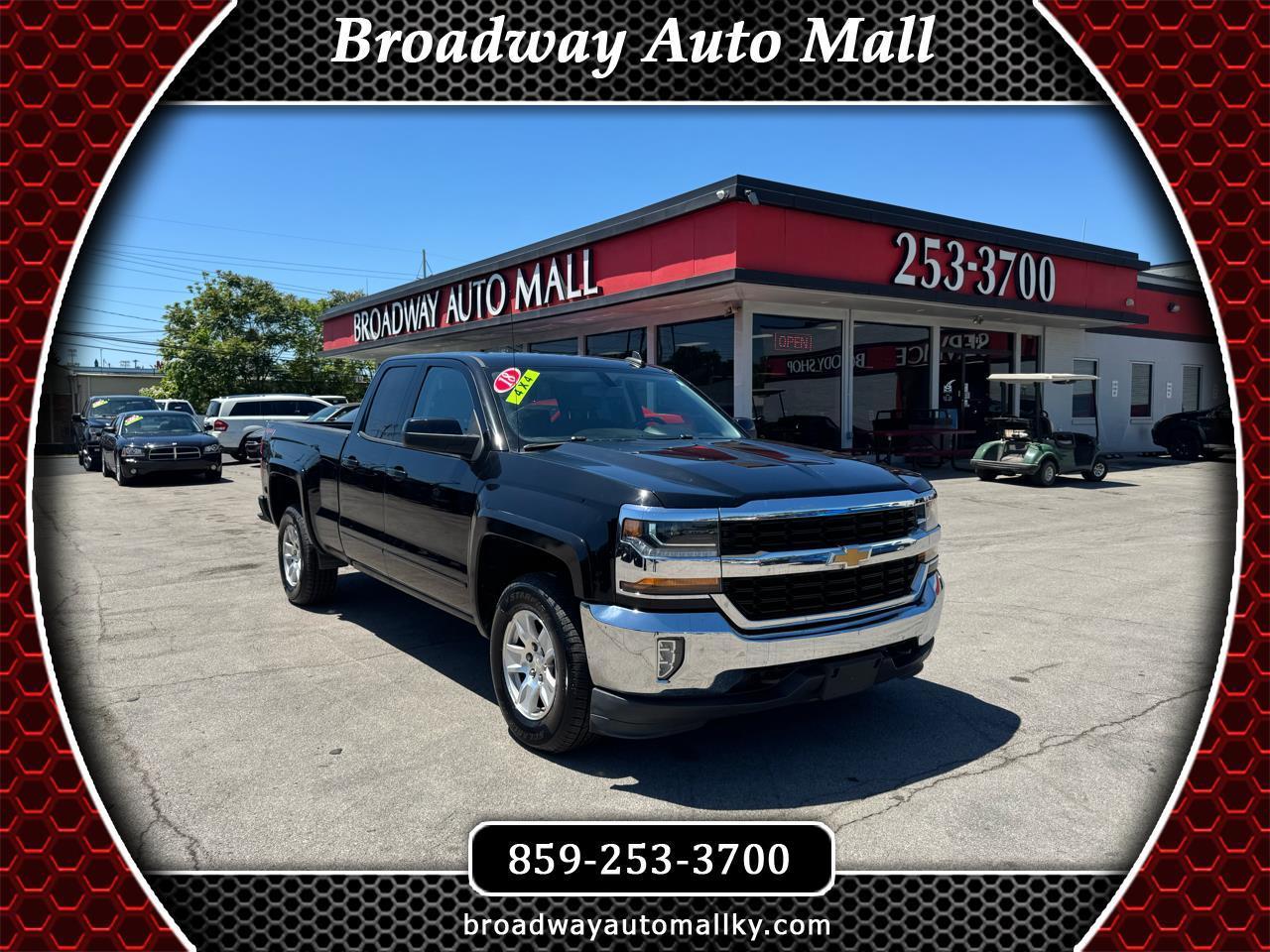Chevrolet Silverado 1500 4WD Double Cab 143.5" LT w/1LT 2018