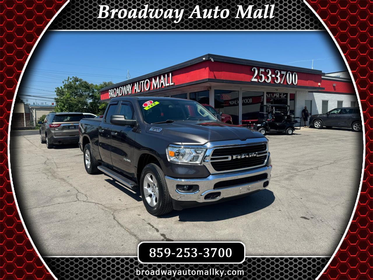 RAM 1500 Big Horn 4x4 Quad Cab 6'4" Box 2020