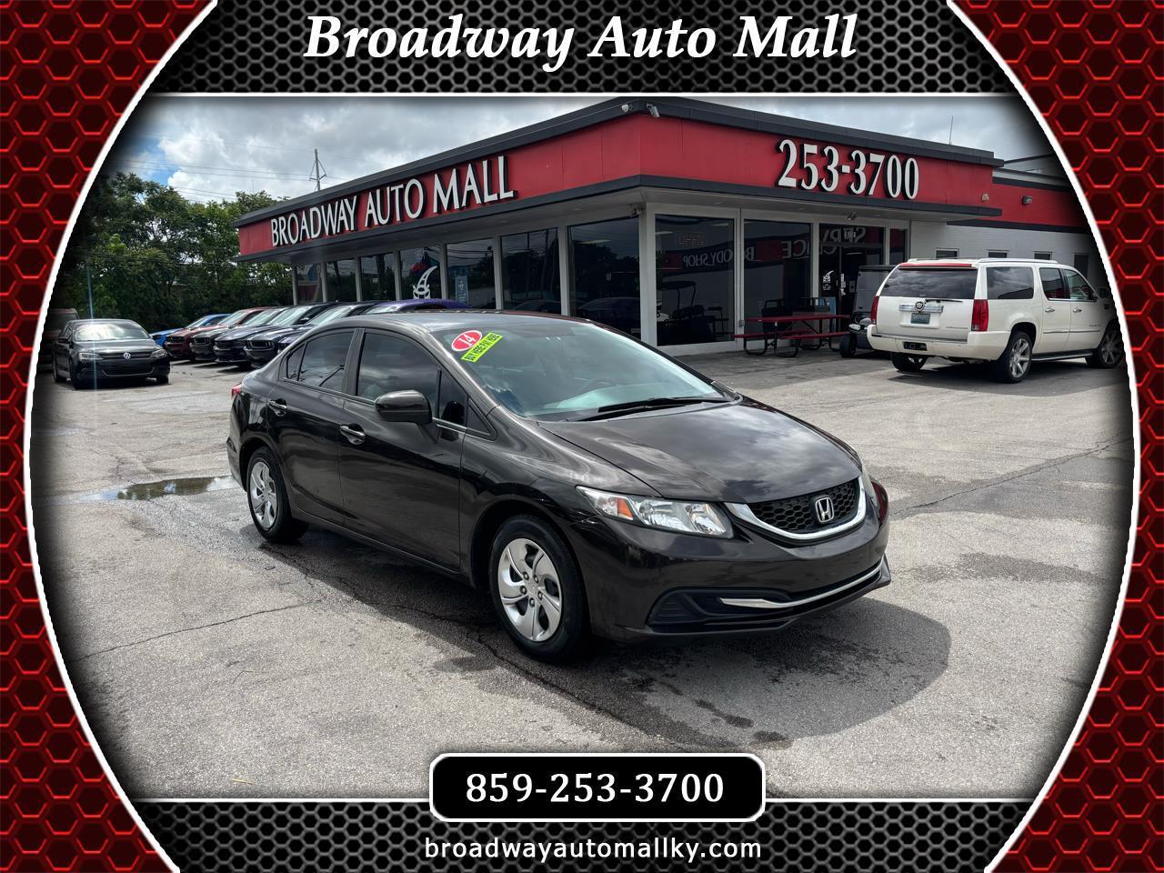 2014 Honda Civic Sedan 4dr CVT LX