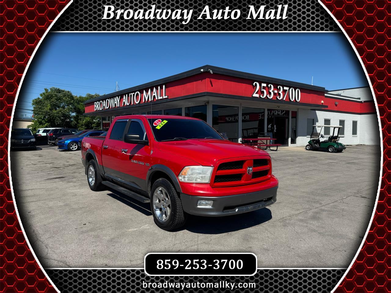 RAM 1500 4WD Crew Cab 140.5" Outdoorsman 2012