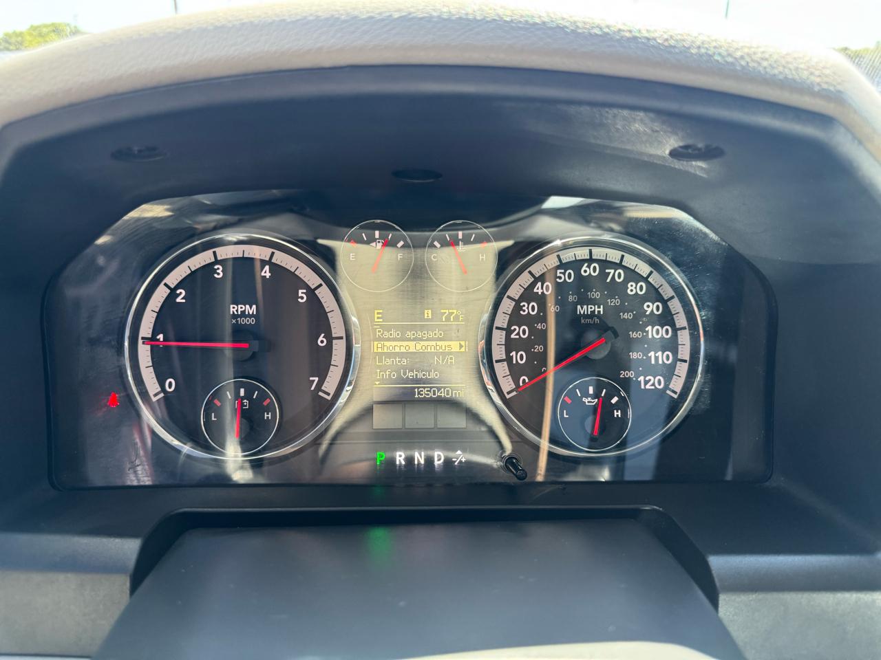 RAM 1500 4WD Crew Cab 140.5" Outdoorsman 2012