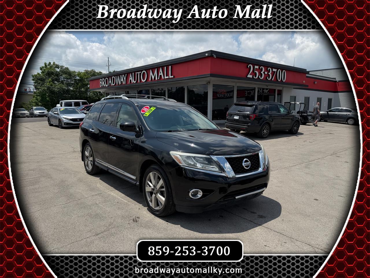 Nissan Pathfinder Platinum 2016
