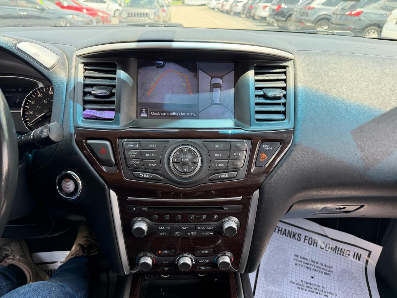 Nissan Pathfinder Platinum 2016