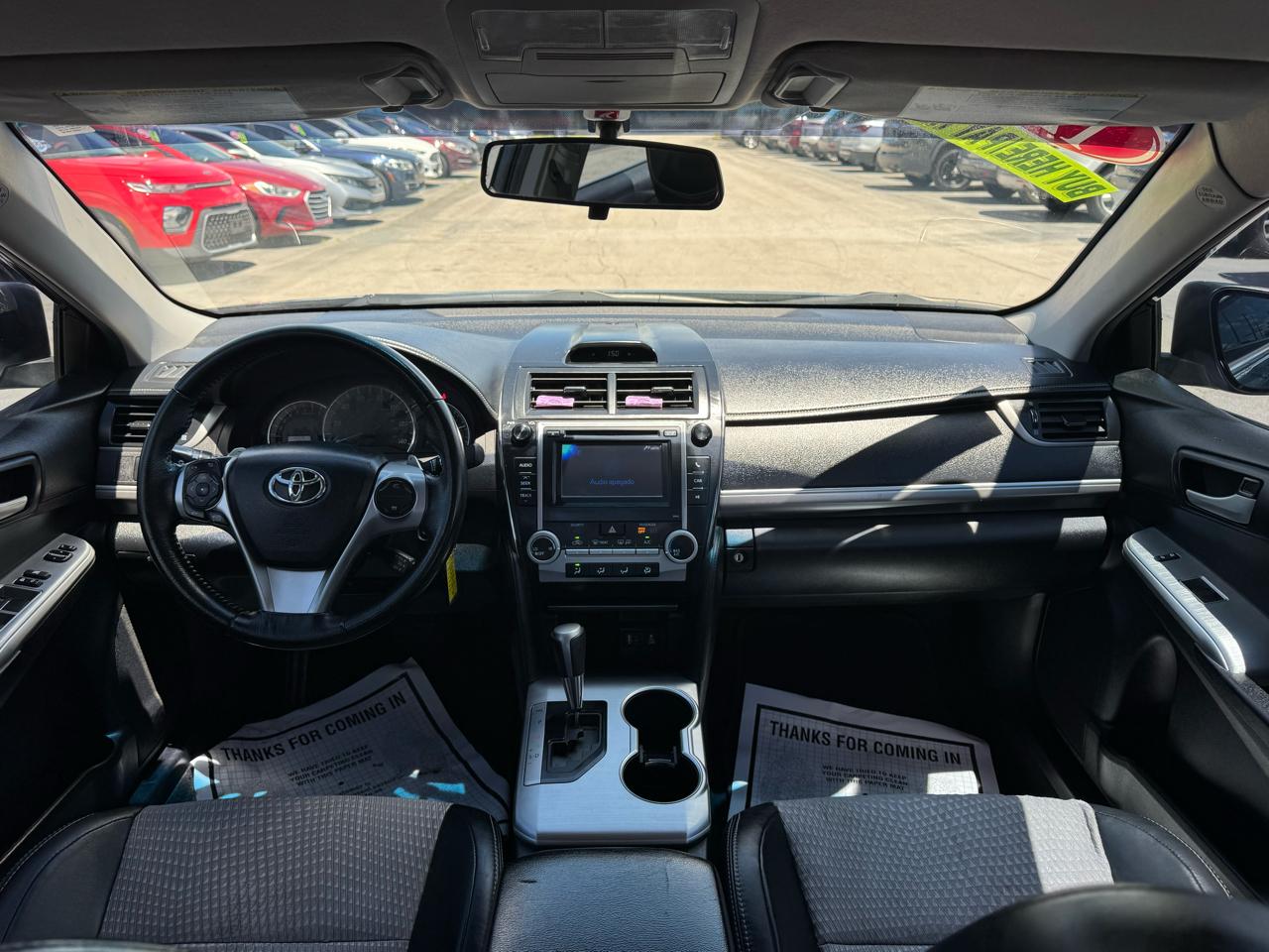 Toyota Camry 4dr Sdn I4 Auto SE Sport Limited Edition (Natl) 2012