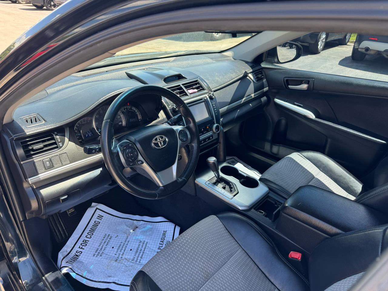 Toyota Camry 4dr Sdn I4 Auto SE Sport Limited Edition (Natl) 2012