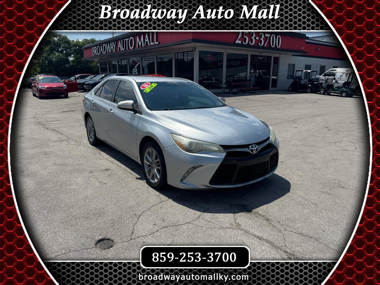 2016 Toyota Camry 4dr Sdn I4 Auto SE w/Special Edition Pkg (Natl)