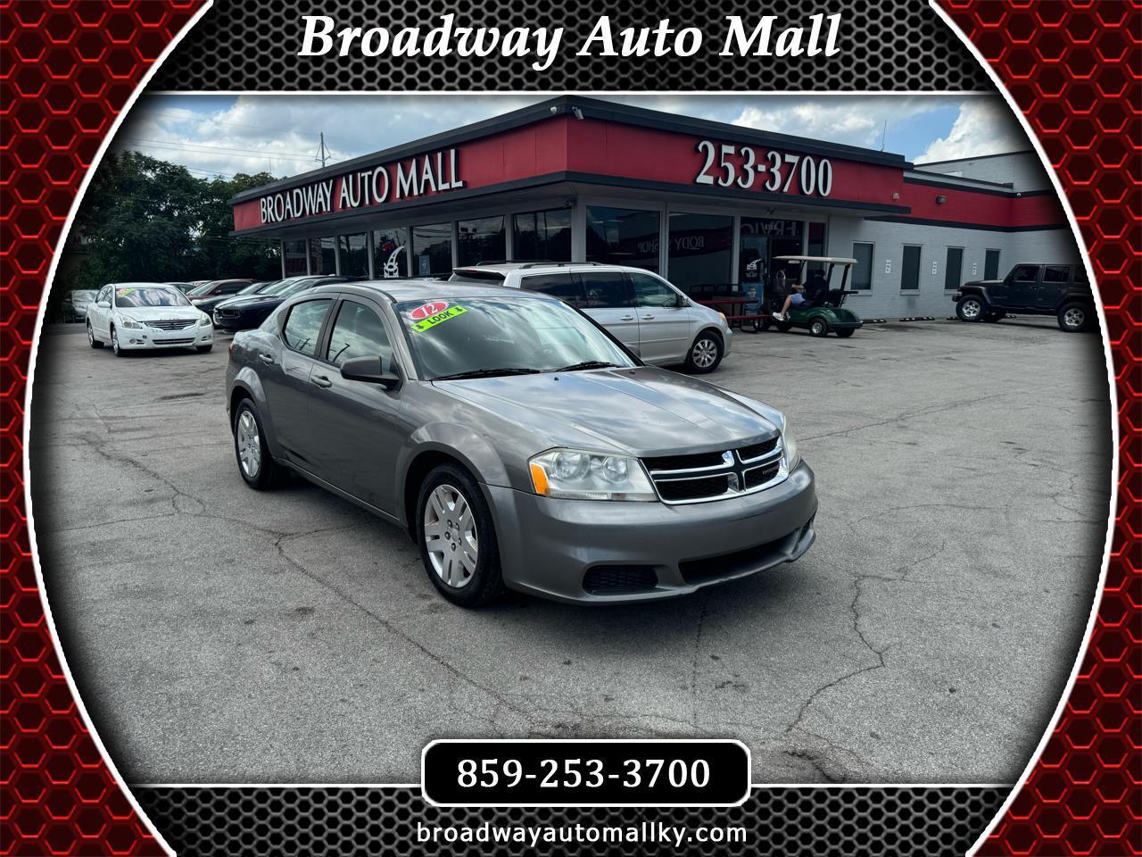 Dodge Avenger 4dr Sdn SE 2012