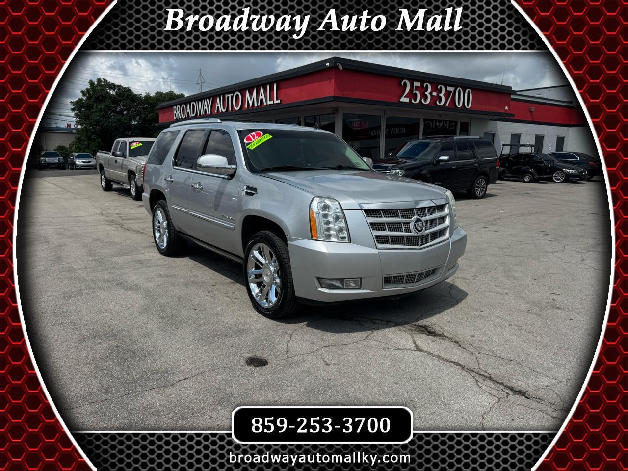 Cadillac Escalade AWD 4dr Platinum Edition 2012