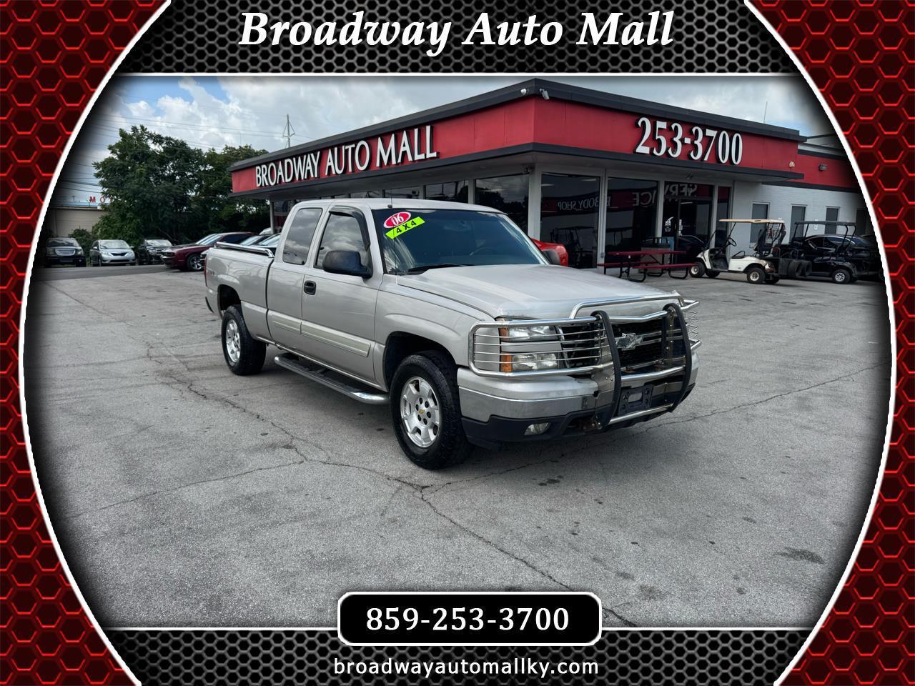 2006 Chevrolet Silverado 1500 4WD Ext Cab 143.5" LT