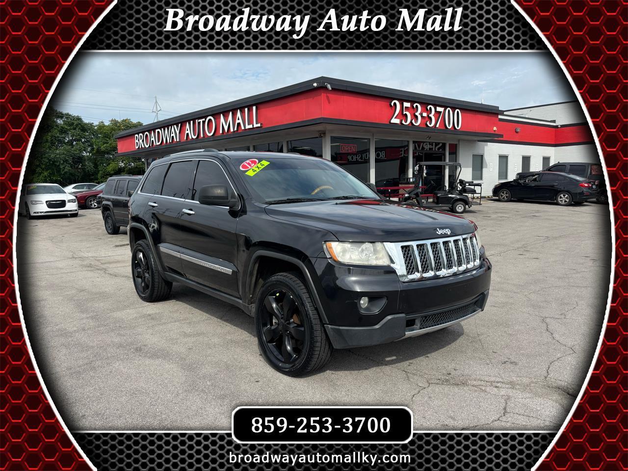 Jeep Grand Cherokee 4WD 4dr Overland 2012
