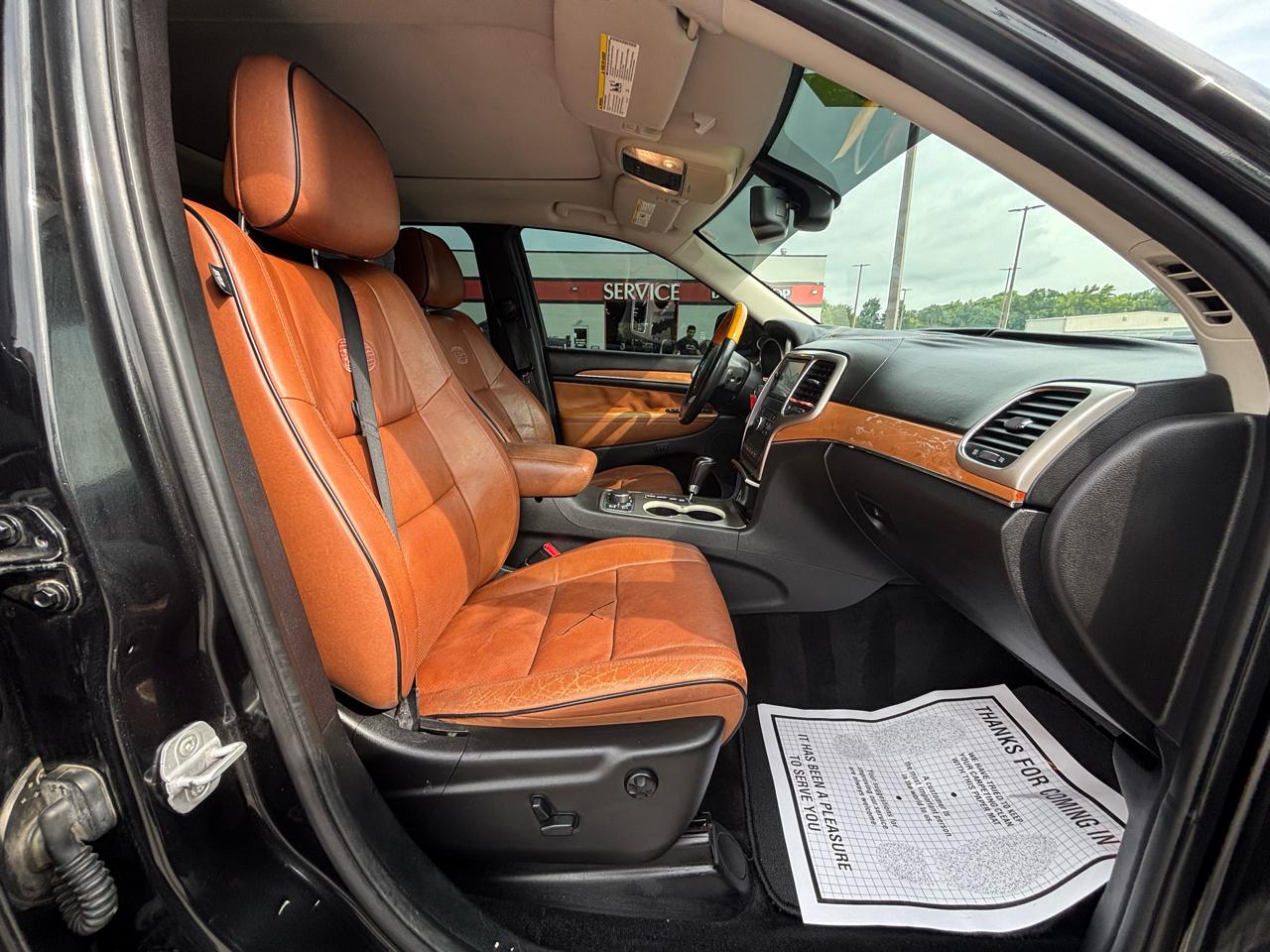 Jeep Grand Cherokee 4WD 4dr Overland 2012