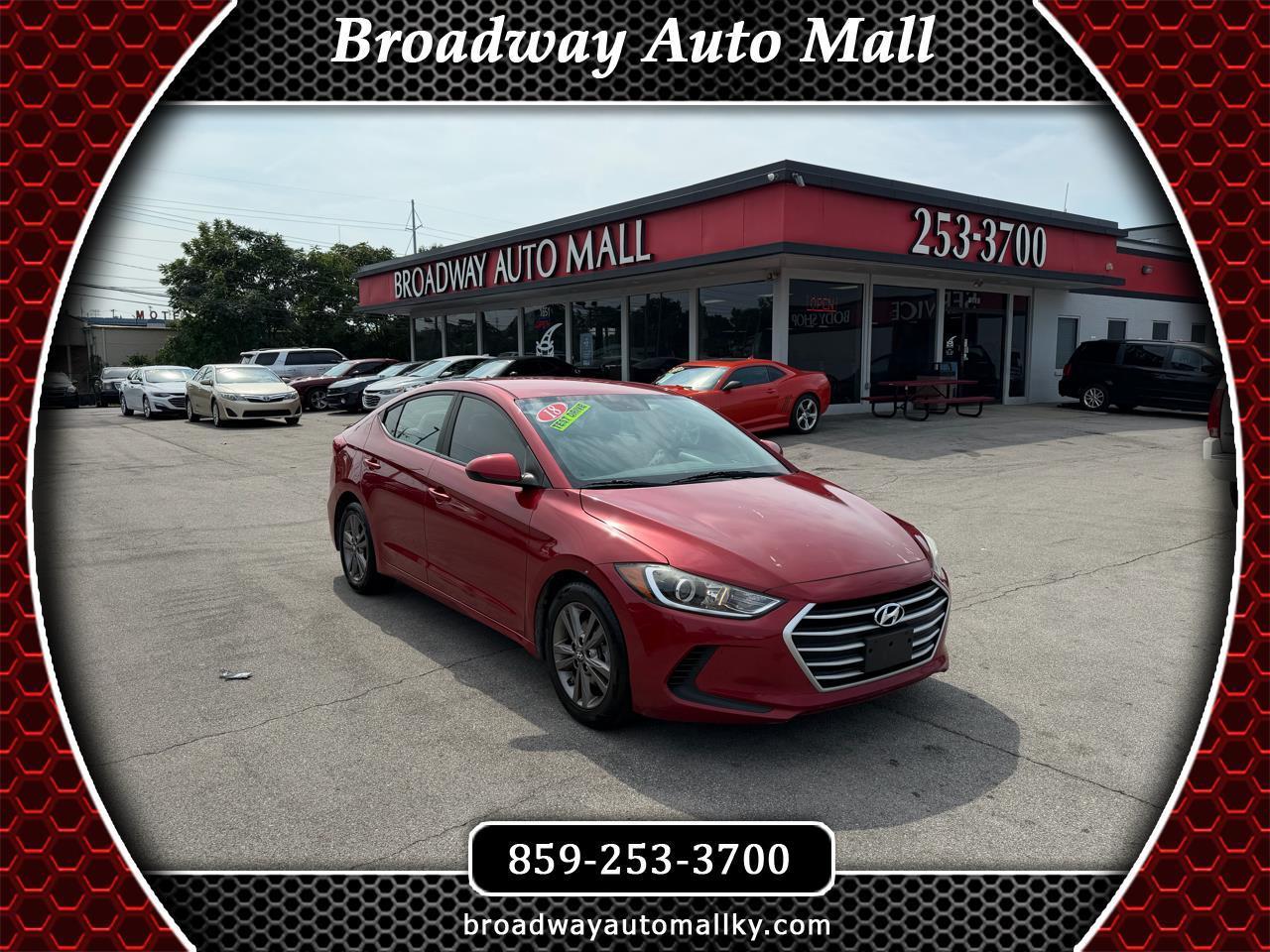 Hyundai Elantra SEL 2018