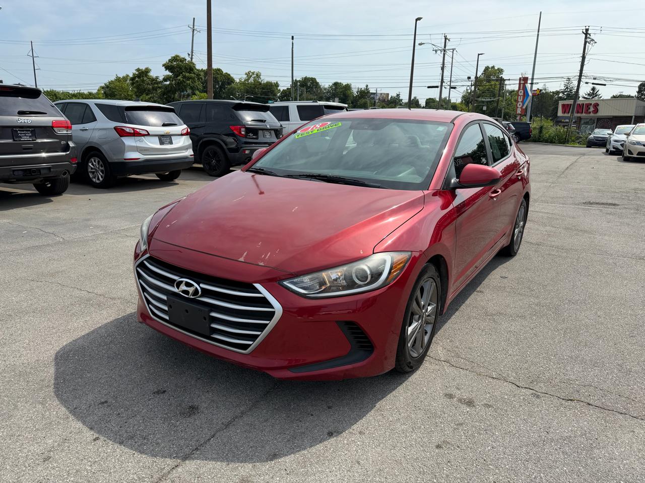 Hyundai Elantra SEL 2018