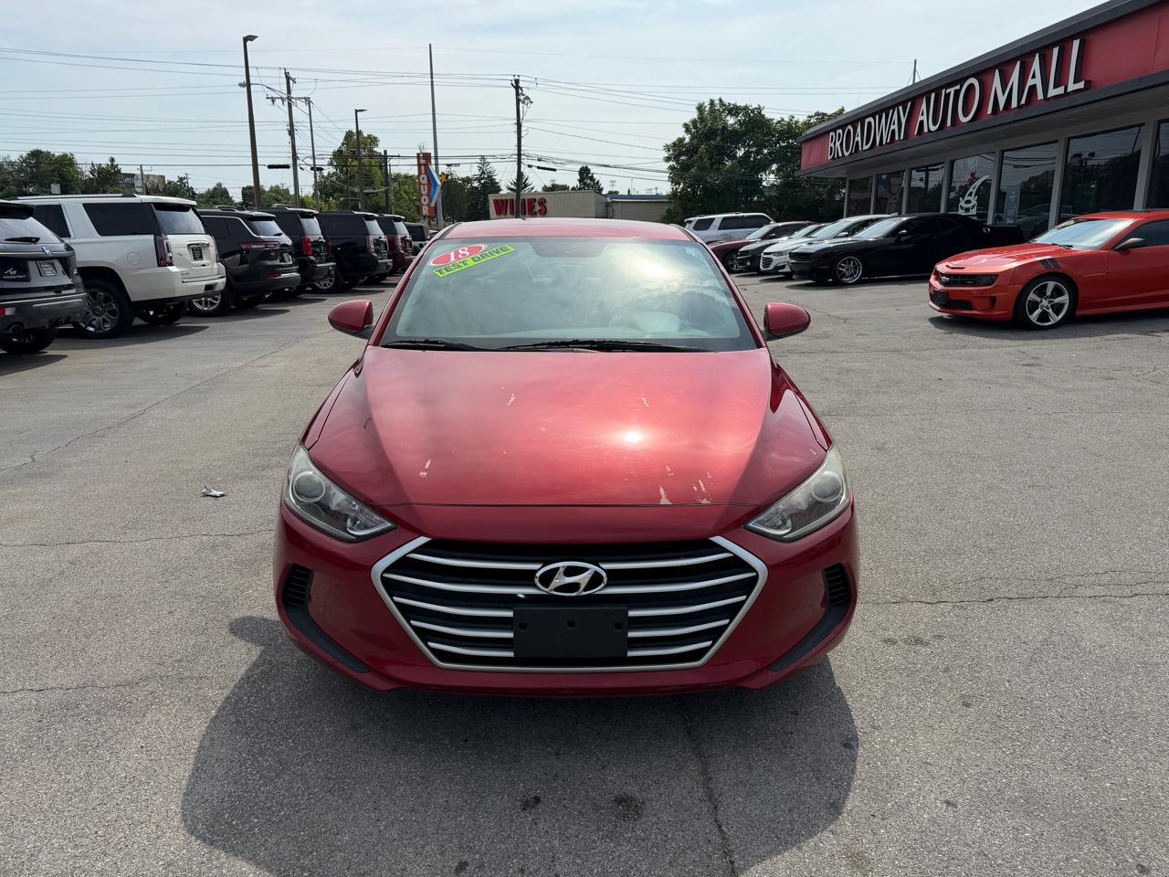 Hyundai Elantra SEL 2018