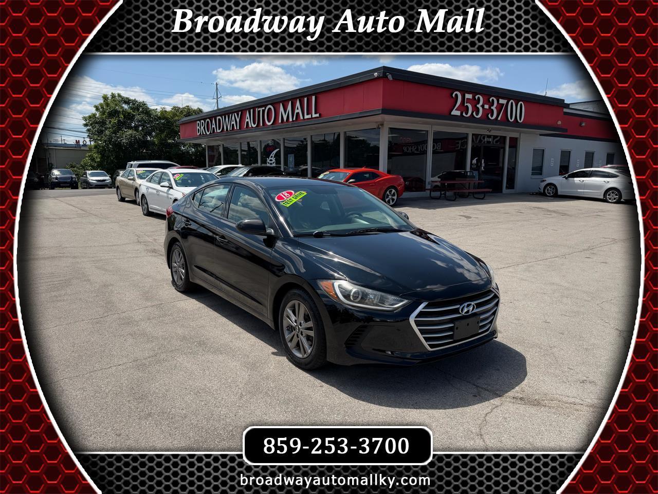 Hyundai Elantra SEL 2018