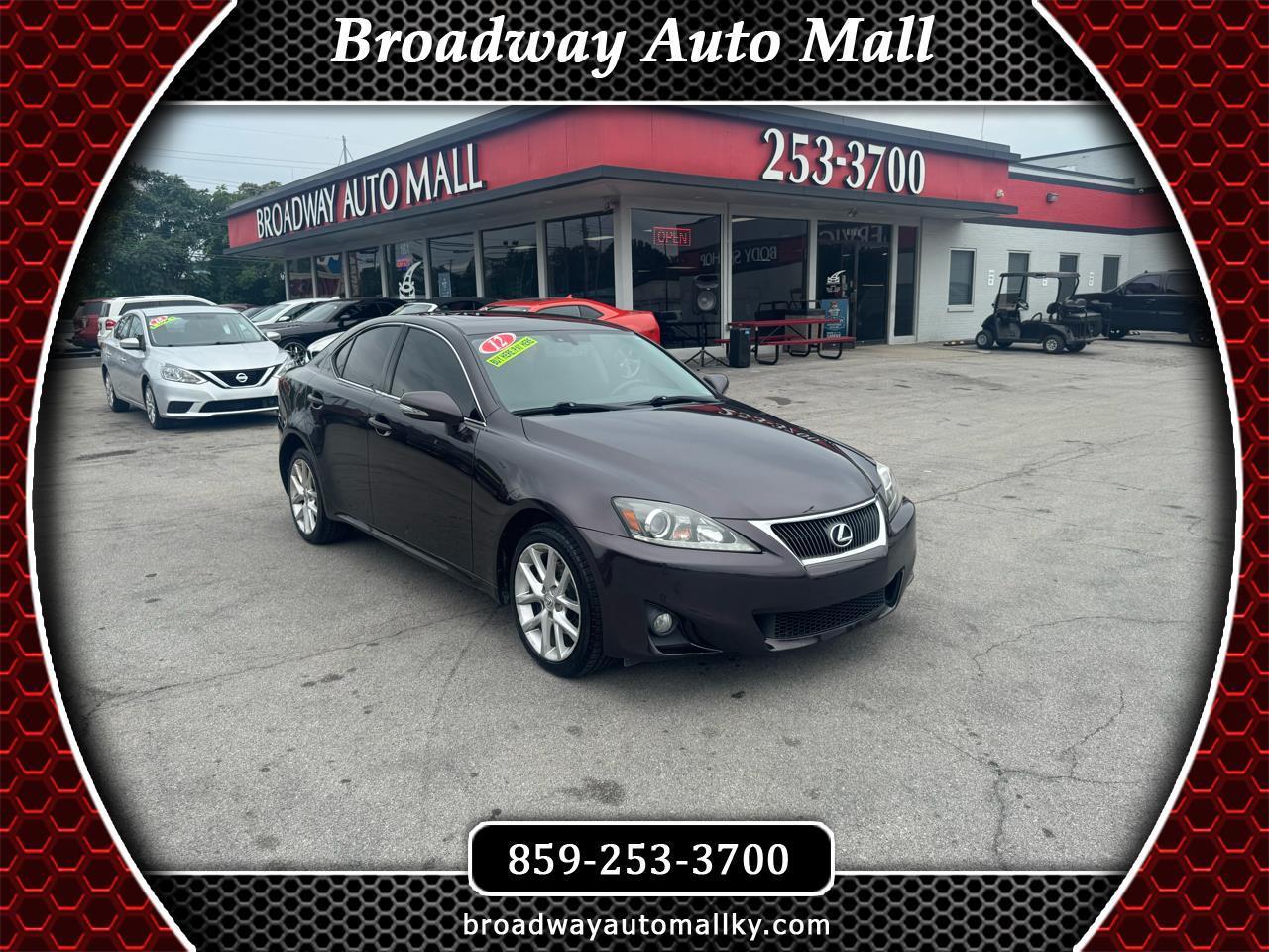 Lexus IS 250 4dr Sport Sdn Auto AWD 2012