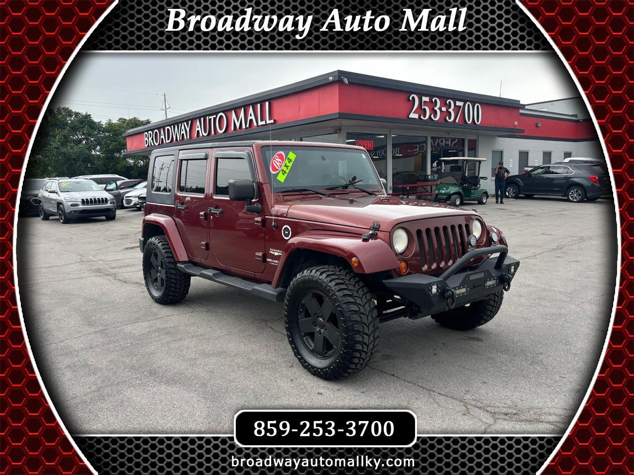 Jeep Wrangler 4WD 4dr Unlimited Sahara 2008