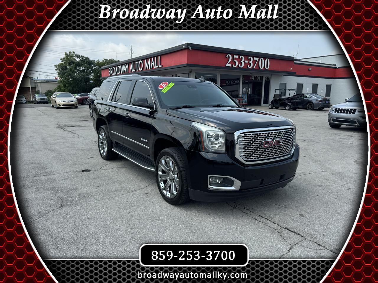 GMC Yukon 4WD 4dr Denali 2016