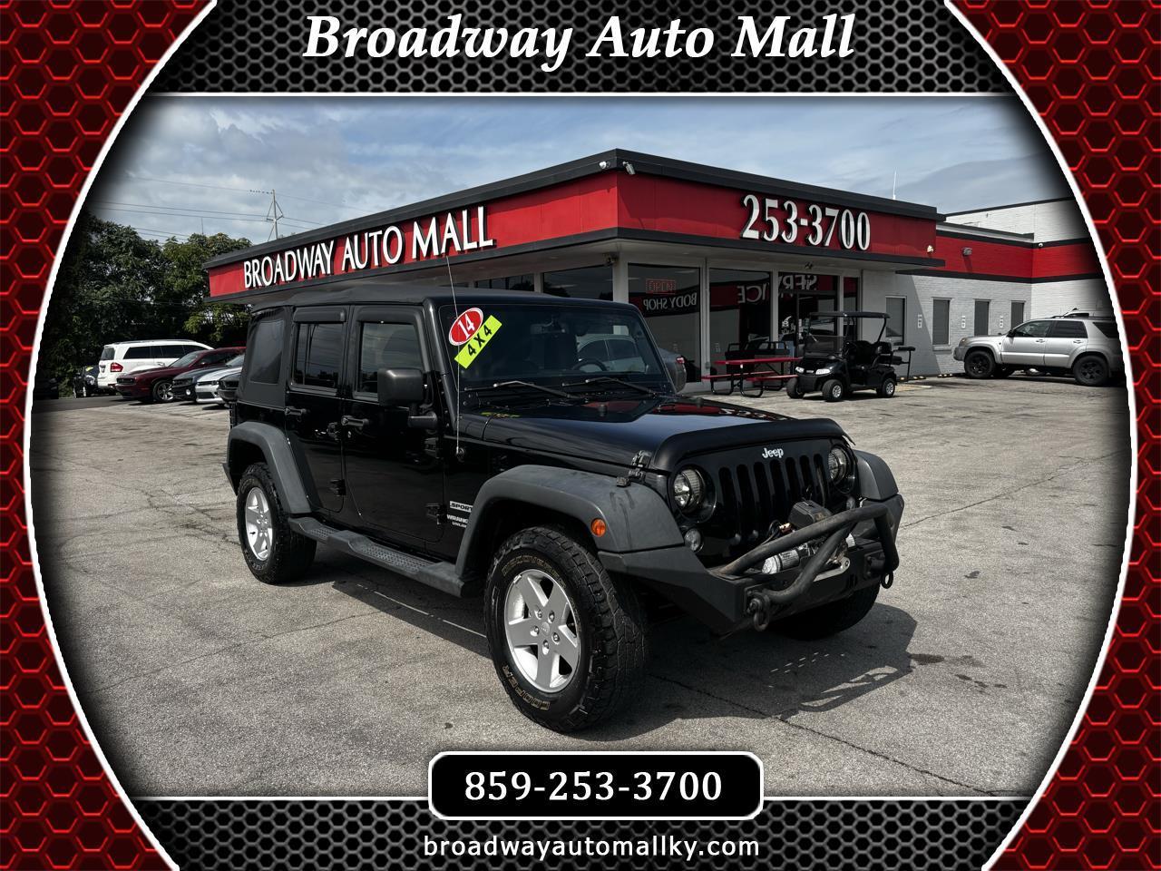 2014 Jeep Wrangler Unlimited 4WD 4dr Sport