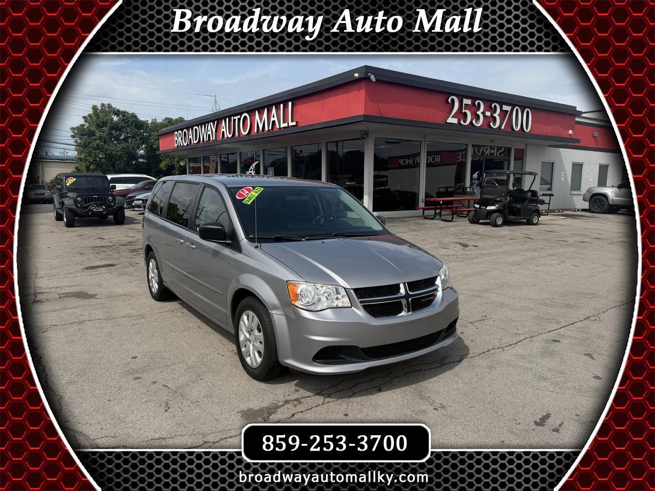 Dodge Grand Caravan 4dr Wgn SE 2014