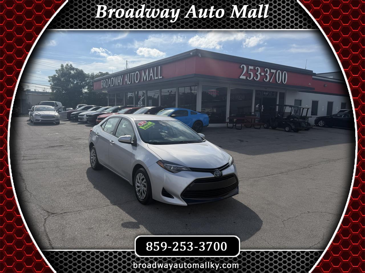 Toyota Corolla LE 2018