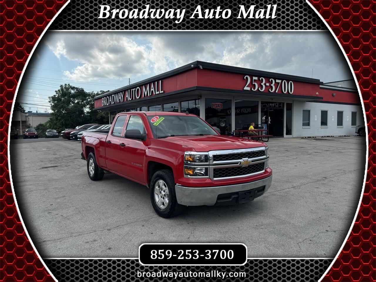 Chevrolet Silverado 1500 2WD Double Cab 143.5" Work Truck w/2WT 2014